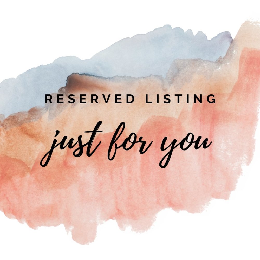 Reserved Listing